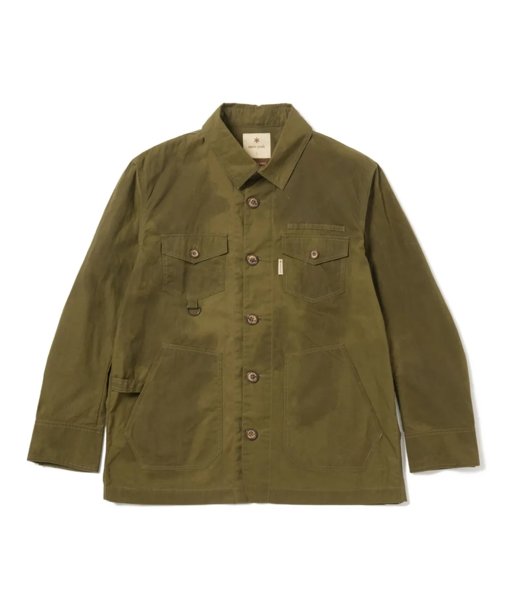 Waxed Cotton Coverall Jacket