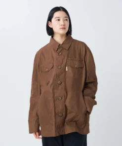 Waxed Cotton Coverall Jacket