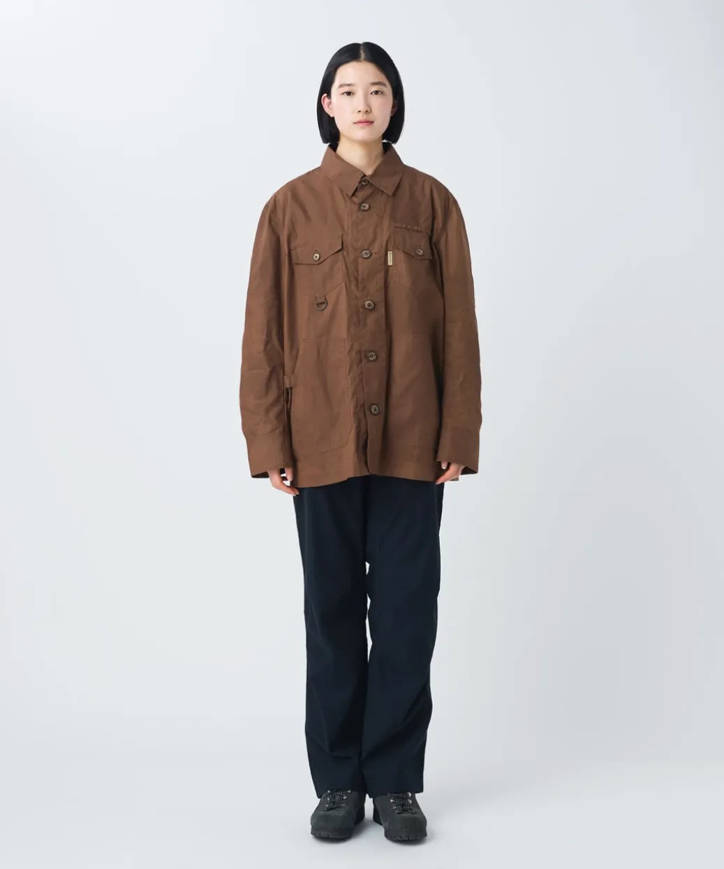 Waxed Cotton Coverall Jacket