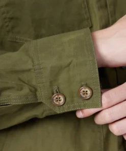 Waxed Cotton Coverall Jacket
