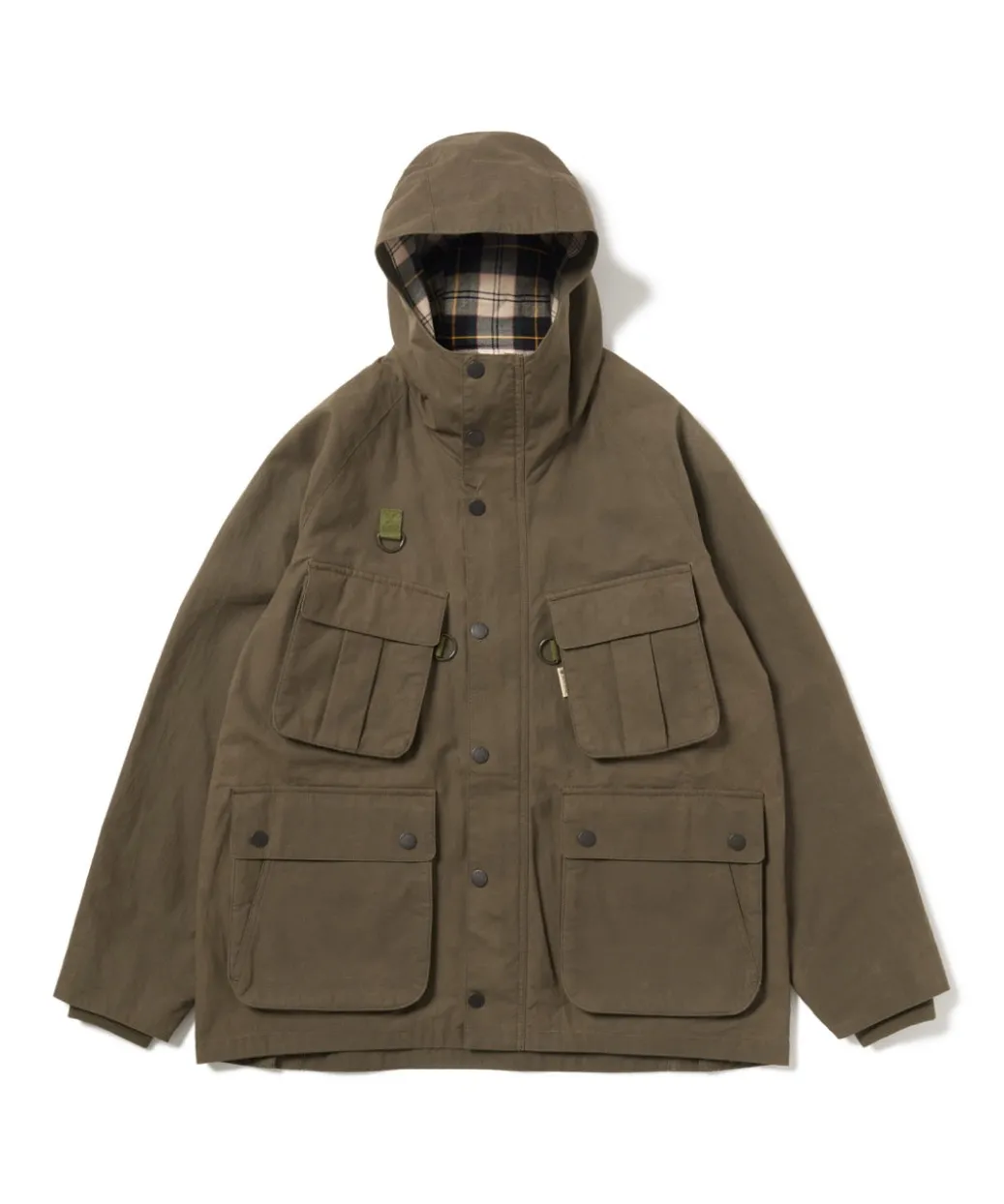 Waxed Cotton Hoodie