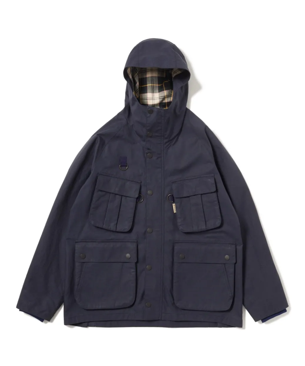 Waxed Cotton Hoodie