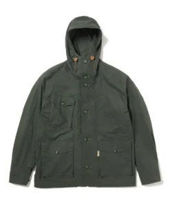 Waxed Windbreaker Jacket