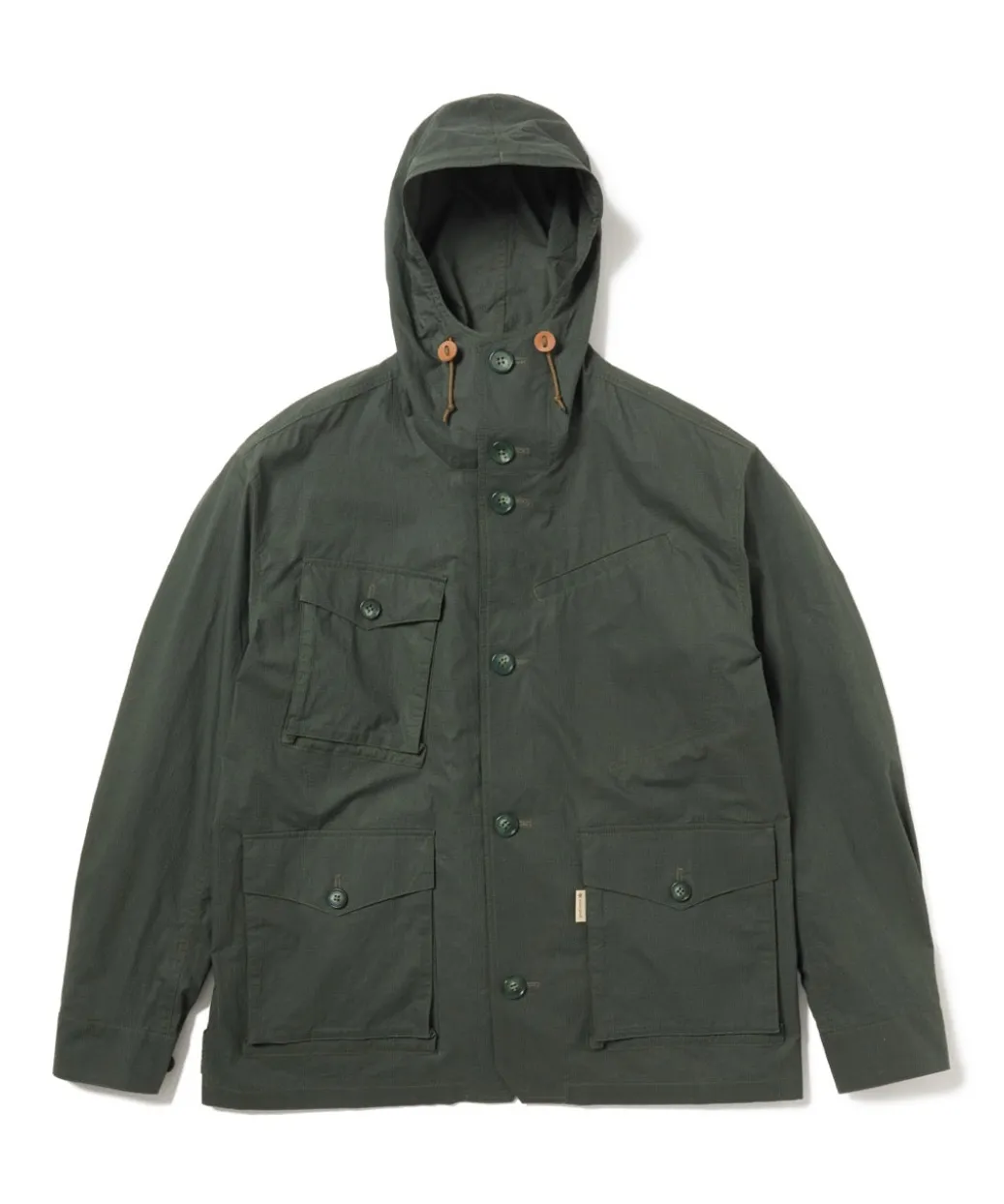 Waxed Windbreaker Jacket