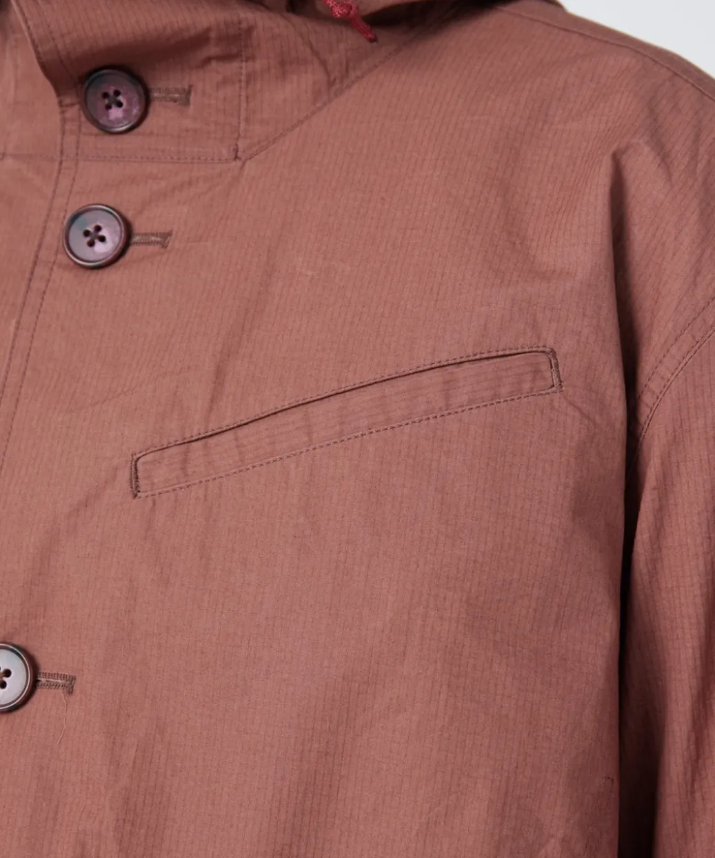 Waxed Windbreaker Jacket