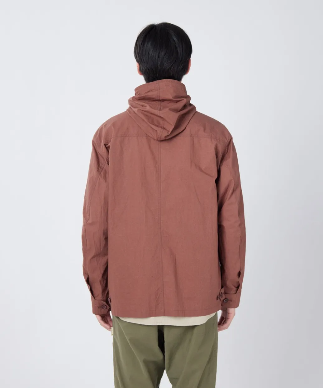 Waxed Windbreaker Jacket