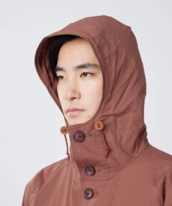 Waxed Windbreaker Jacket