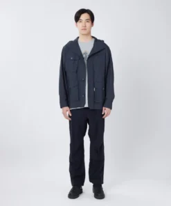Waxed Windbreaker Jacket
