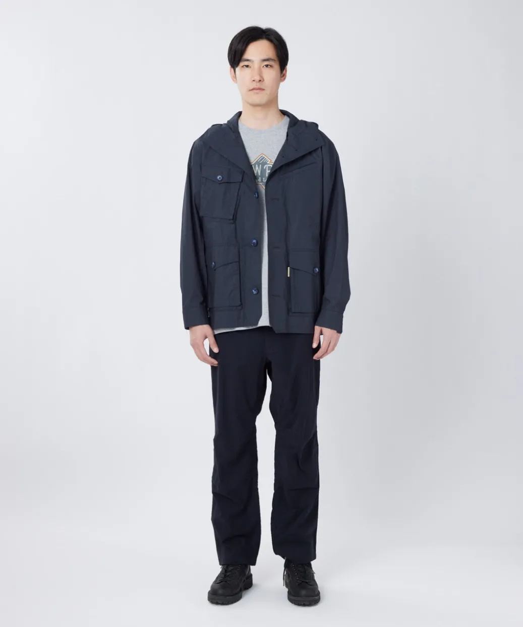 Waxed Windbreaker Jacket