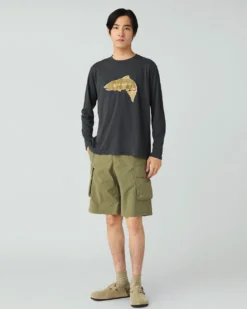 Yamame Graphic Long Sleeve T-Shirt