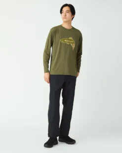 Yamame Graphic Long Sleeve T-Shirt